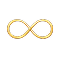 Golden Visa UAE infinity symbol logo